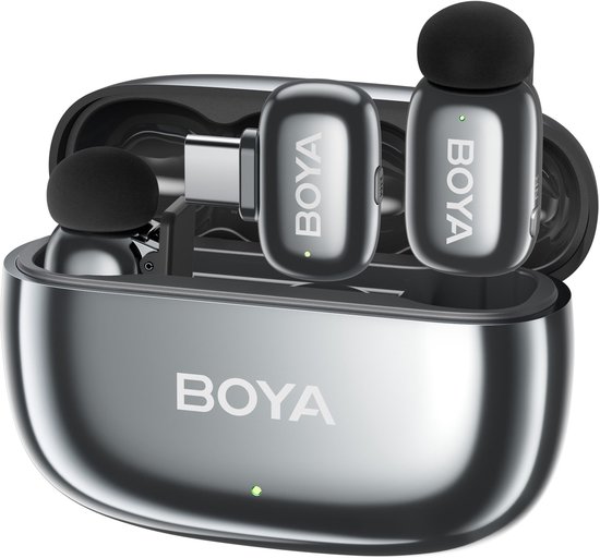 Boya Mini 2-02 (Grey) 1X RX USB-C + 2X TX