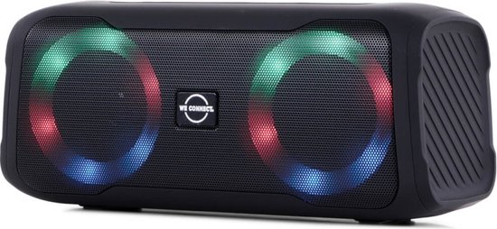 BRAINZ Focus Speaker - LED Speaker - Bluetooth speaker - Zwart van Merkloos
