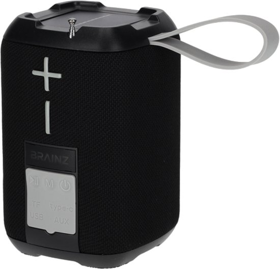 BRAINZ Solar Speaker Nox - Elektronica accessoires - Zwart van BRA