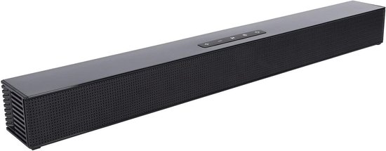 BT Soundbar - Computer speaker - Home theater - Muurmontage optie - 58 cm lengte - Zwart