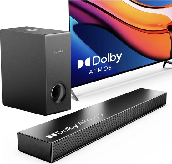 Buylin Soundbar - Soundbars voor TV - Geluidssysteem - Bluetooth speaker - Speakers - Soundbar met subwoofer - 2.1-systeem - Bluetooth