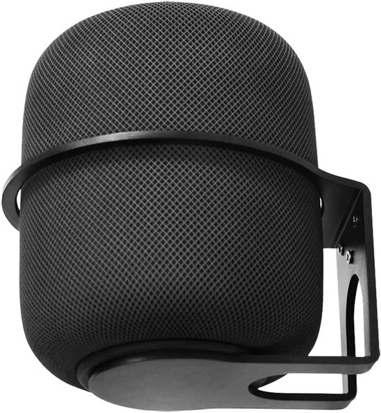 ByShane - Wandbevestiging voor HomePod 2e generatie - Ruimtebesparend ontwerp met snoerbeheer - Zwart van Merkloos