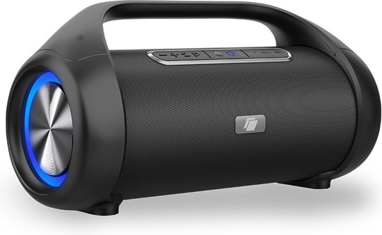 Caliber Bluetooth Speaker - Draadloze Speaker - Muziek Box met LED verlichting - Extra Bass - 200 Watt - Stevige Handgreep - Powerbank 9.000 mAh - Tot 22 uur muziek - Waterbestendig (HPG640BT) van Caliber