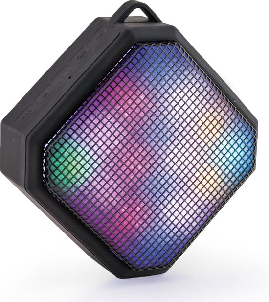 Caliber Bluetooth Speaker - Waterresistente Partybox met LED Verlichting - 6 Uur Luisterplezier - IPX4 (HPG333BTL) van Caliber