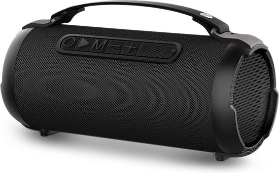 Caliber Boost - Bluetooth Speaker - Muziek Box - Draagbare Speaker - 25 Watt - TWS - AUX SD en USB - Leren Handvat - Tot 16 uur muziek - Waterbestendig(HPG340BT) van Caliber