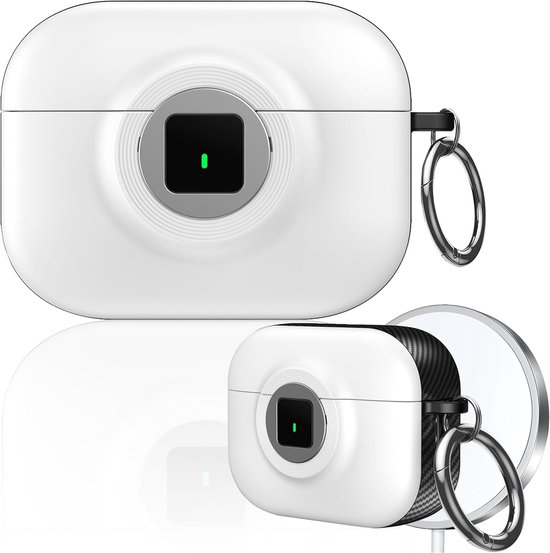 Camera Stijl Hoes voor AirPods 4 LK Wit