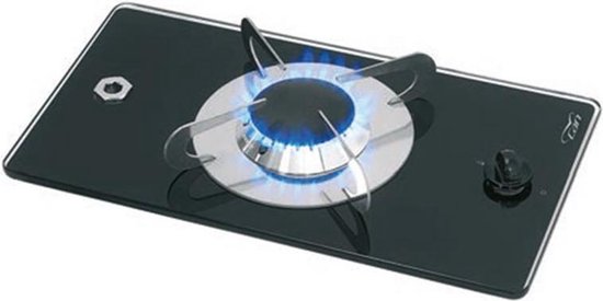 CAN PV1350 gas Kookplaat met 1 Brander inbouw van CAN