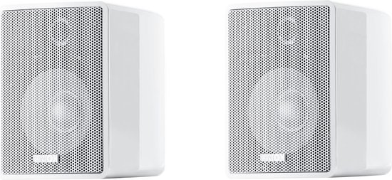 Canton Plus MX.3 Luidsprekers – Universele Compacte Boxen - Satelliet Luidsprekers – Wit (per paar – 2 stuks) van CAN