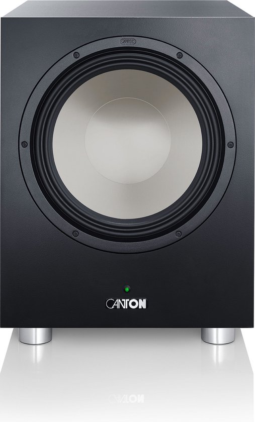 Canton Power Sub 10 – Actieve Subwoofer – Ingebouwde Versterker – Zwart (per stuk – 1 stuk)
