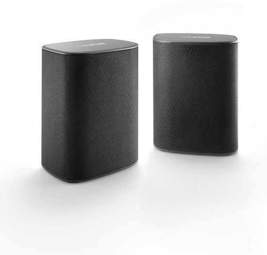 Canton Smart Libero Draadloze Speakers – Dolby Atmos® 3D-Geluid – Flexibel Plaatsing – Uitbreidingsspeakers - Zwart van Merkloos
