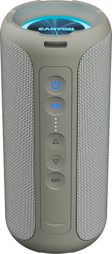 Canyon OnMove 15 - Draagbare Speaker - Bluetooth - IPX6 - 40W Vermogen - Beige - Handsfree Bellen van Canyon