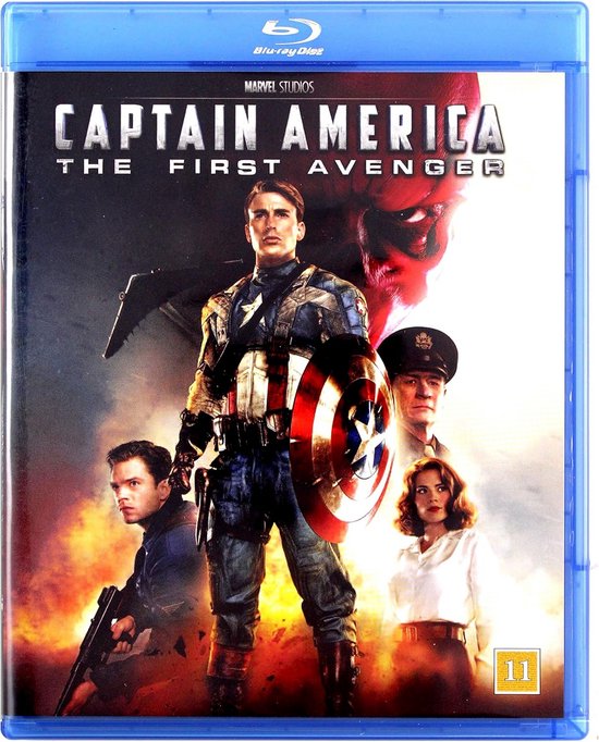 Captain America De Eerste Avenger Blu-ray Film - Marvel Superheld Actie Avontuur