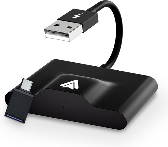 Car Dongle Wireless USB Adapter Geschikt voor Android Auto CarPlay - Draadloos verbinden - 2024 Model van Carmax