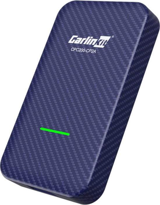 Carlinkit 4.0 Draadloze USB-adapter - Dongle - Eenvoudige van bedrade naar draadloze CarPlay & Android Auto! - USB-A/USB-C - CPC200/CP2A van Carlinkit