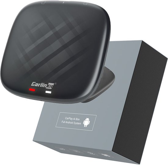 Carlinkit CarPlay ai Box - 3 GB - Android - Netflix & Youtube - Draadloos Apple CarPlay en Android Auto van Carlinkit