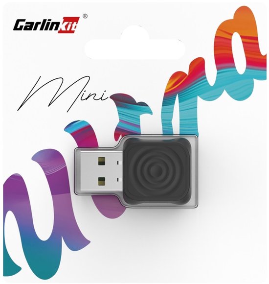 Carlinkit Mini Ultra – Draadloze CarPlay & Android Auto 2-in-1 Adapter van Merkloos