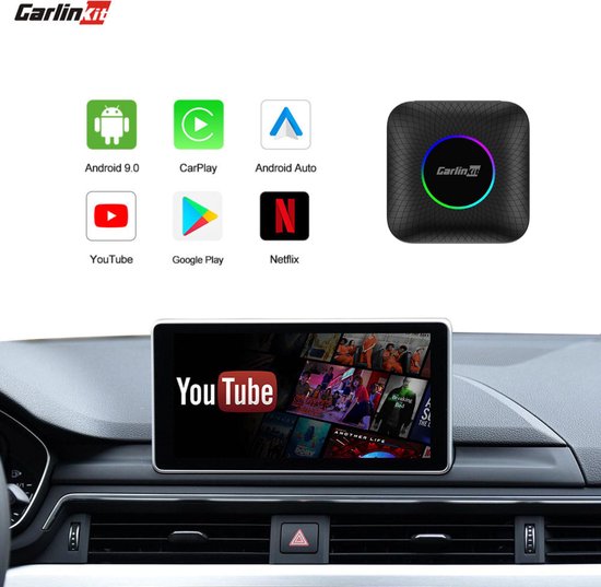 Carlinkit T-Box Ambient CarPlay | 8GB + 128GB | Netflix & Youtube van Carlinkit