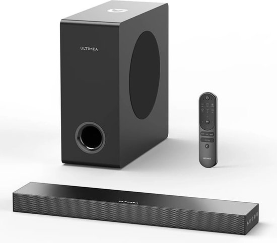 Carlovo Soundbar - Soundbar Met Subwoofer - Speakerset - Tv Speakers - Bluetooth 5.0 Soundbar - Geïntegreerde Subwoofers - Met Afstandsbediening - TV / PC / Telefoon - Zwart van Carlovo