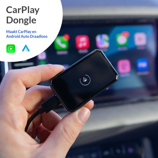 CarOptions CarPlay Dongle - Maakt Apple CarPlay en Android Auto draadloos van CarOptions
