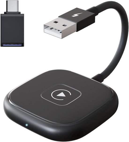 Carplay Bedraad Naar Draadloze Smart Box Auto-Adapter Android AI Box Carplay Dongle Plug Draadloze Auto-Adapter van Merkloos