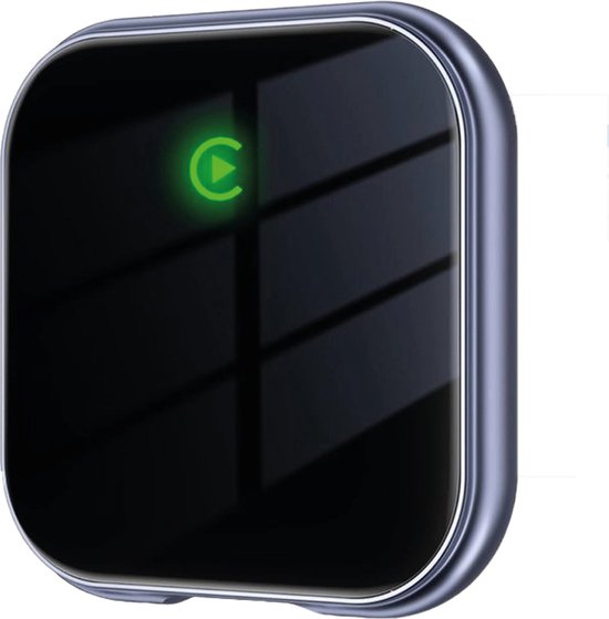 CarPlay Dongle - Draadloos - Geschikt voor Car Play Android Auto en Apple Carplay - Wireless Bluetooth 5.2 - Wifi Ontvanger - Incl. USB C naar USB C Kabel - Plug en Play Installatie van Merkloos