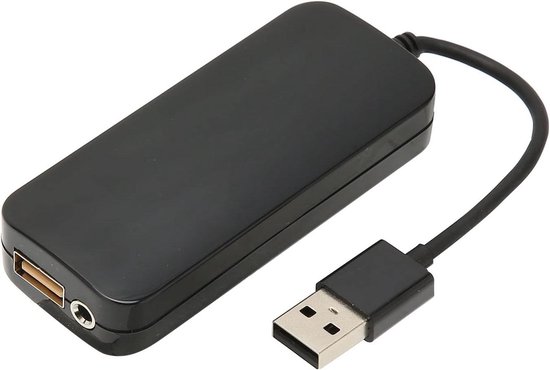 CarPlay-dongle USB-Carplay-adapter voor Autoradio Siri Ondersteuning-Wired Android Auto/Mirroring-Voice-Control/Auto Kit-app Compatibel-met IOS- en Android-telefoonsysteem Carplay dongle 2.0 van Carlinkit