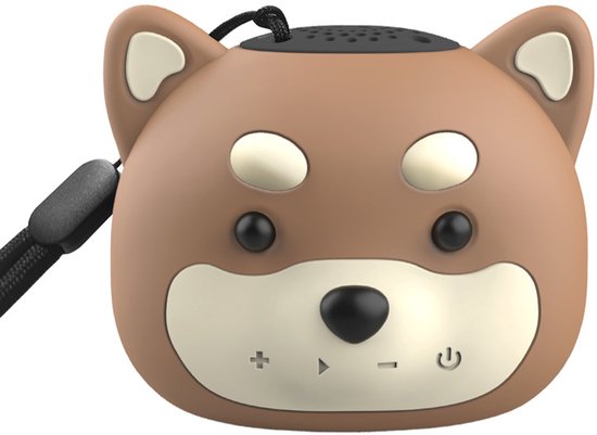 Cartoon schattige uil Bluetooth-luidspreker draagbaar en waterdicht - bruin van Merkloos
