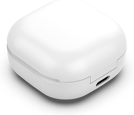 Case Vervanging voor Samsung Galaxy Buds Live SM R180, Oplaaddock Bedrade Oplader Case (Wit GEEN Oordopjes)