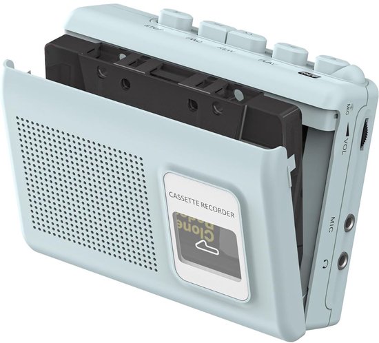 Cassette Speler - Walkman - Blauw