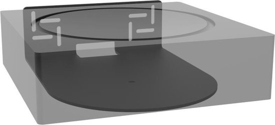 Cavus - Horizontale Muurbeugel voor Sonos Amp van Cavus
