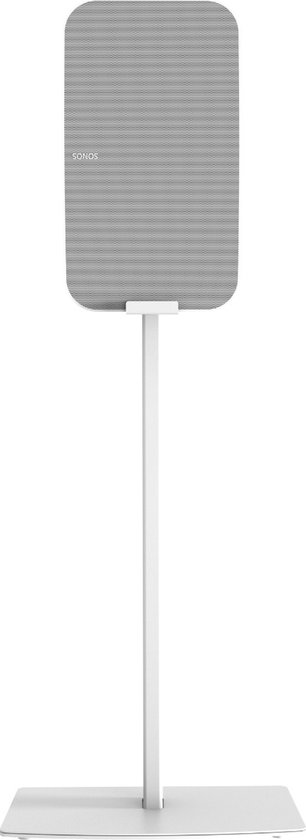 Cavus premium statief voor Sonos PLAY:5 en Sonos FIVE - verticale montage / wit van Cavus