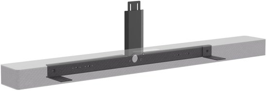 Cavus Soundbarhouder voor Universele Samsung soundbar op CAVTSL Tafelstatief – Modulaire CE-TSHB Beugel