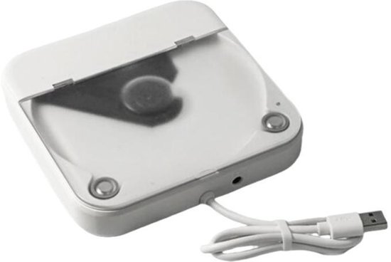 CD speler-Universele Externe Auto CD Speler- - USB en AUX Aansluiting - Met Afstandsbediening - Anti-Schok en Stofkap -geschikt voor Laptop, PC en MacBook- Zwart