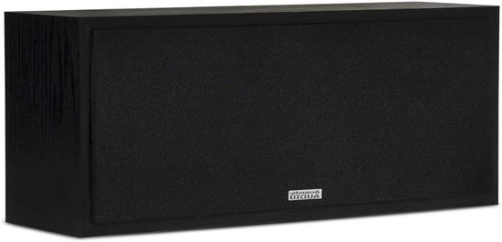 Center Channel Luidspreker - Middenluidspreker Home Cinema - Surround Sound Ervaren - Dubbele 10 cm Woofers - 4 inch - Zwart van Merkloos