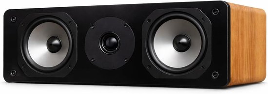 Center Luidspreker - Home Cinema Speaker - Film Geluid Verbeteren - Dubbele Woofer 5.25 Inch