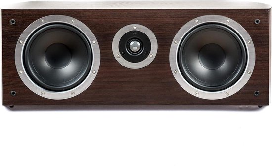 Center Luidspreker - Midden Speaker - Home Cinema - Krachtige Klank - 570 x 300 x 210 mm - Zwart