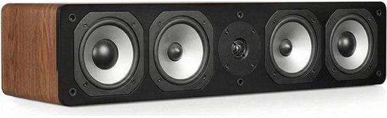 Centerluidspreker - home cinema - filmgeluid - XL-formaat - 75 cm - eiken naturel