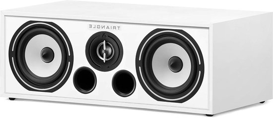 Centrale Luidspreker - Home Cinema - Film Geluid - Basreflex Systeem - 48.5 cm breed - Wit van Merkloos
