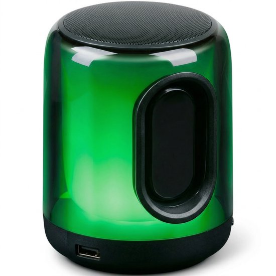 Cheqo® Bluetooth Speaker - Draadloze Speaker - Portable Speaker - Draagbare Speaker - Mini Bluetooth Speaker - Bluetooth Speaker met Licht - Bluetooth Speaker met Rgb - Bluetooth Speaker met Fm Radio - Bluetooth Speaker Aux van Merkloos