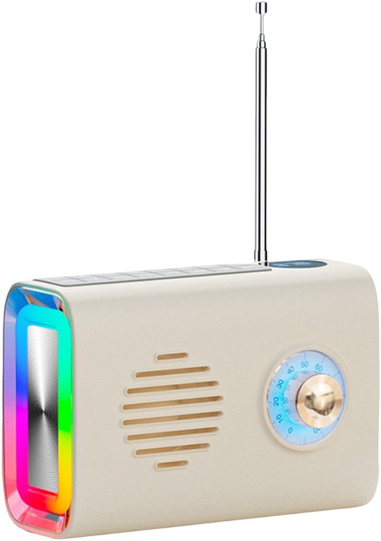 CHIWIN Portable Speaker - Draagbare Bluetooth Speaker met Dubbel Zonnepaneel – Solar Opladen, 3D Stereo Surround, FM-Radio, 4 Modi (USB/TF/AUX/BT), HD-Microfoon, Anti-Fall van Chi