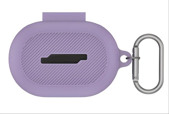 Cilicone hoes compatibel met Bose QuietComfort 2024, ultradunne zachte hoes, slim fit, valbestendig, niet gemakkelijk vuil - paars