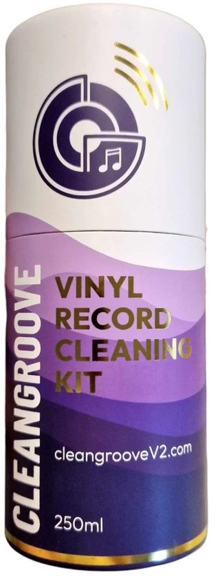 CleanGroove Spray Kit - Vinyl Care - 250ml - Vinyl Schoonmaak set
