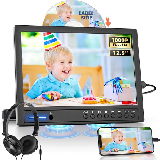 CLGP® Auto DVD Speler – Draagbare DVD Speler – Portable DVD Player