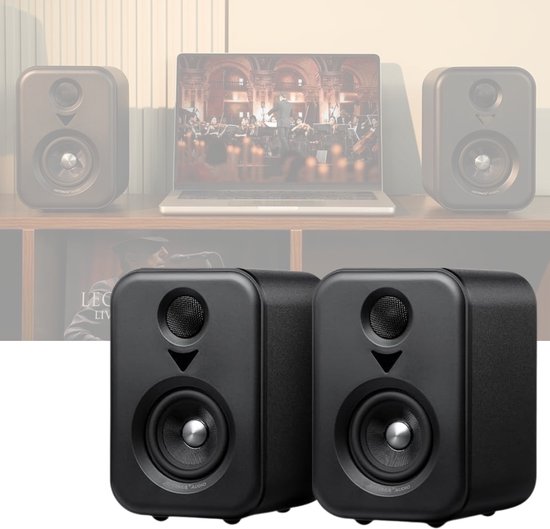 CLVP® Boekenplank Speakers – HiFi Speakers – Stereo Speakers