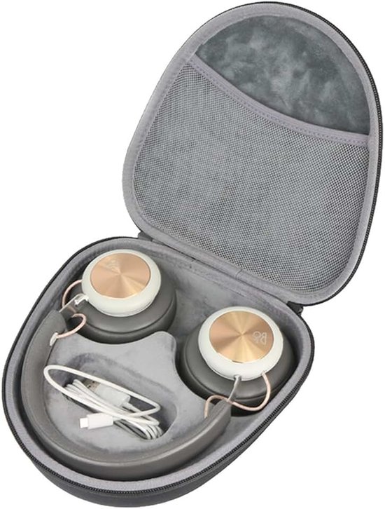 Co2CREA Harde reisbeschermhoes etui voor Bang & Olufsen Beoplay HX H4 H7 H8 H9 on-ear hoofdtelefoon (alleen hoes)