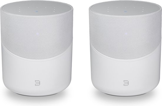 Combi Deal Bluesound Pulse M - Draadloze 360 Luidspreker - Wit (2 speakers)