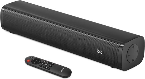 Compacte 2.1 Soundbar voor TV met Ingebouwde Subwoofer en Spraakverbetering - 40 cm van Merkloos