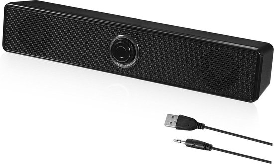 Compacte Soundbar - Muziekbox - Thuisgebruik - High-definition geluid - 315 cm - Zwart