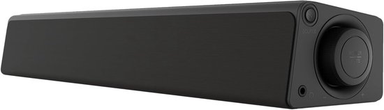 Compacte Soundbar - Onder-monitor speaker - Muziek en films - Bluetooth 5.3 connectiviteit - 410 x 82 x 63 mm