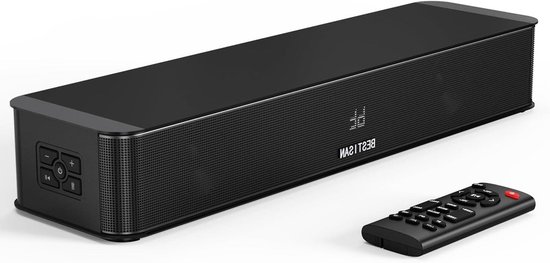 Compacte Soundbar - Tv Geluidssysteem - Home Entertainment - Ingebouwde Subwoofer - 42 cm Breed - Zwart